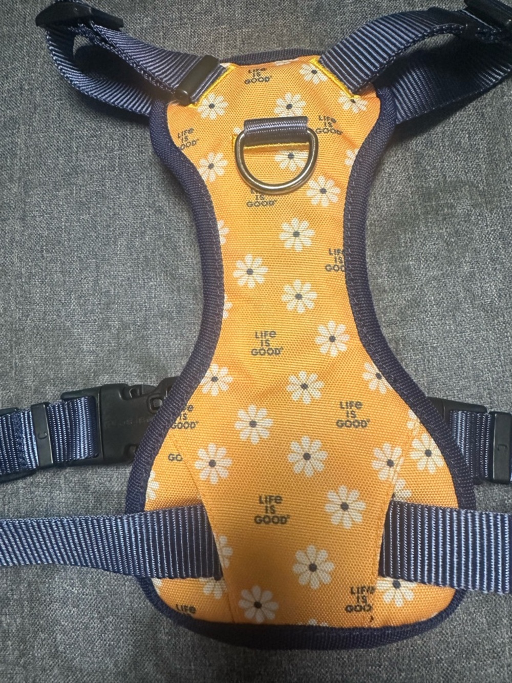Life is Good Daisy Dog Harness- Baja Yellow - Picture 5 of 8